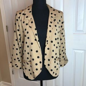 New Direction Blazer Polka Dot Medium